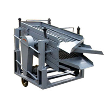 Coke drum front group mechanical sieve