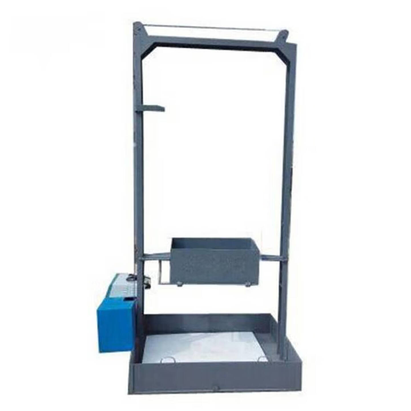 Industrial briquette drop strength tester